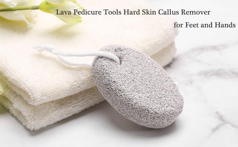 Calitate24 Pumice Stone Natural Lava Pumice Stone for Feet/Hand, Small Callus Remover/Foot Scrubber Stone for Men/Women (1 Pcs Pumic Stone Big Size Multicolor) With 1 Reusable Shower Cap - Image 2