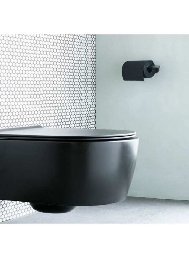 brabantia Mindset Corrosion Resistant Sleek Look Toilet Roll Holder Dark Grey 4.1 x 14 x 8.6 cm 303081 - Image 4