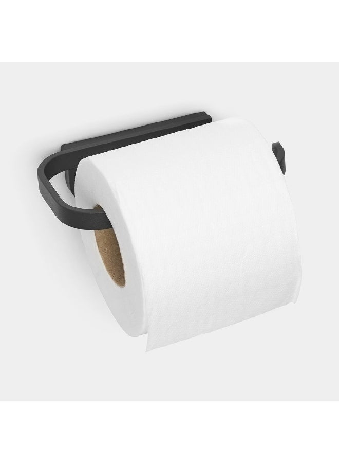 brabantia Mindset Corrosion Resistant Sleek Look Toilet Roll Holder Dark Grey 4.1 x 14 x 8.6 cm 303081 - Image 3