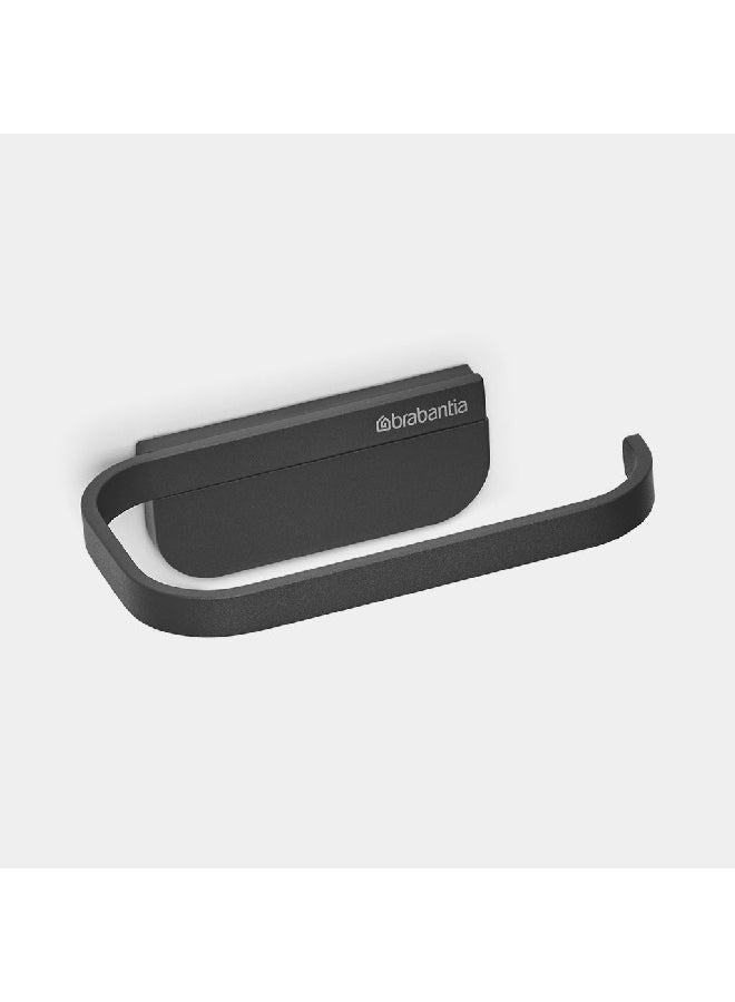 brabantia Mindset Corrosion Resistant Sleek Look Toilet Roll Holder Dark Grey 4.1 x 14 x 8.6 cm 303081 - Image 2