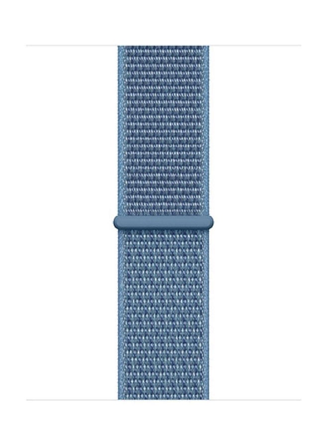 NIBEMINENT Woven Nylon Apple Watch Sport Loop 42/44Mm Blue - Image 1