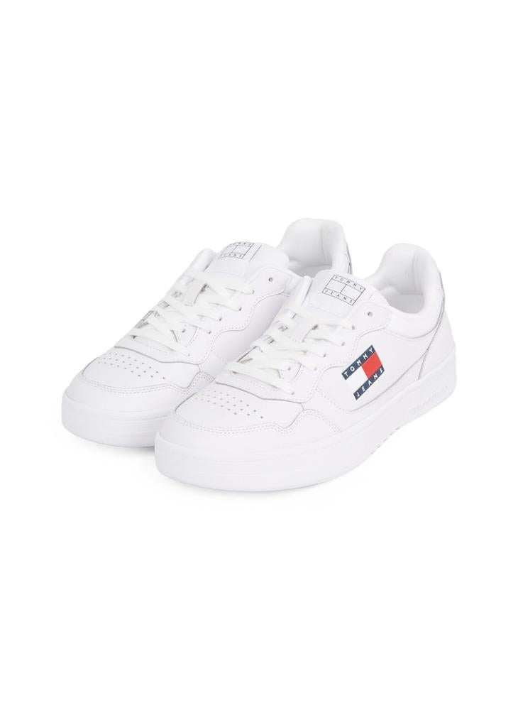 TOMMY JEANS Essential Leather Low Trainers  - Image 3
