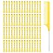 Sibba 60Pcs Hair Perm Pods Set Plastic Hair Perming Rollers Kit Rollers Cold Wave Curlers for Hairdressing Styling Salon Home Use Yellow - Image 2
