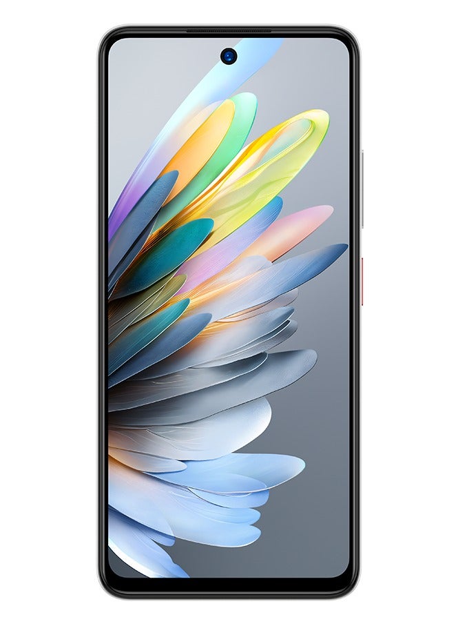 زد تي اي هاتف Blade A75 ثنائي الشريحة - أبيض رخام (4+10) جيجابايت RAM 256 جيجابايت 4G - النسخة الدولية - Image 2