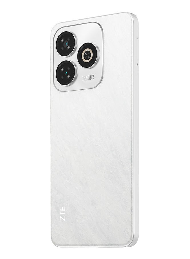 زد تي اي هاتف Blade A75 ثنائي الشريحة - أبيض رخام (4+10) جيجابايت RAM 256 جيجابايت 4G - النسخة الدولية - Image 5