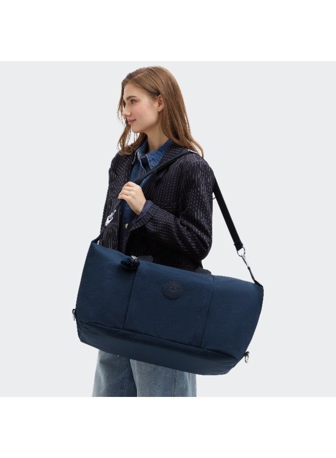 كيبلينغ حقيبة سفر كبيرة بوري مع كمّ عربة وحزام كتف قابل للإزالة - أزرق أزرق 2 - Image 4