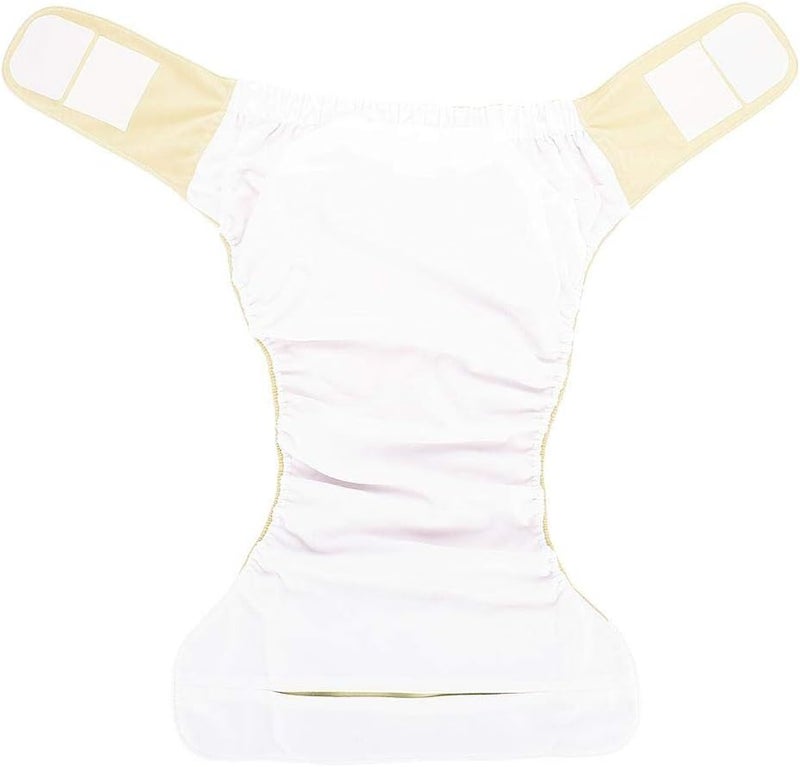 TMISHION 4 Colors Adults Diapers Reusable Adult Nappy Washable Adjustable Large Diaper for for Women Men Bariatric Seniors Patients Incontinence CareYellow - Image 4