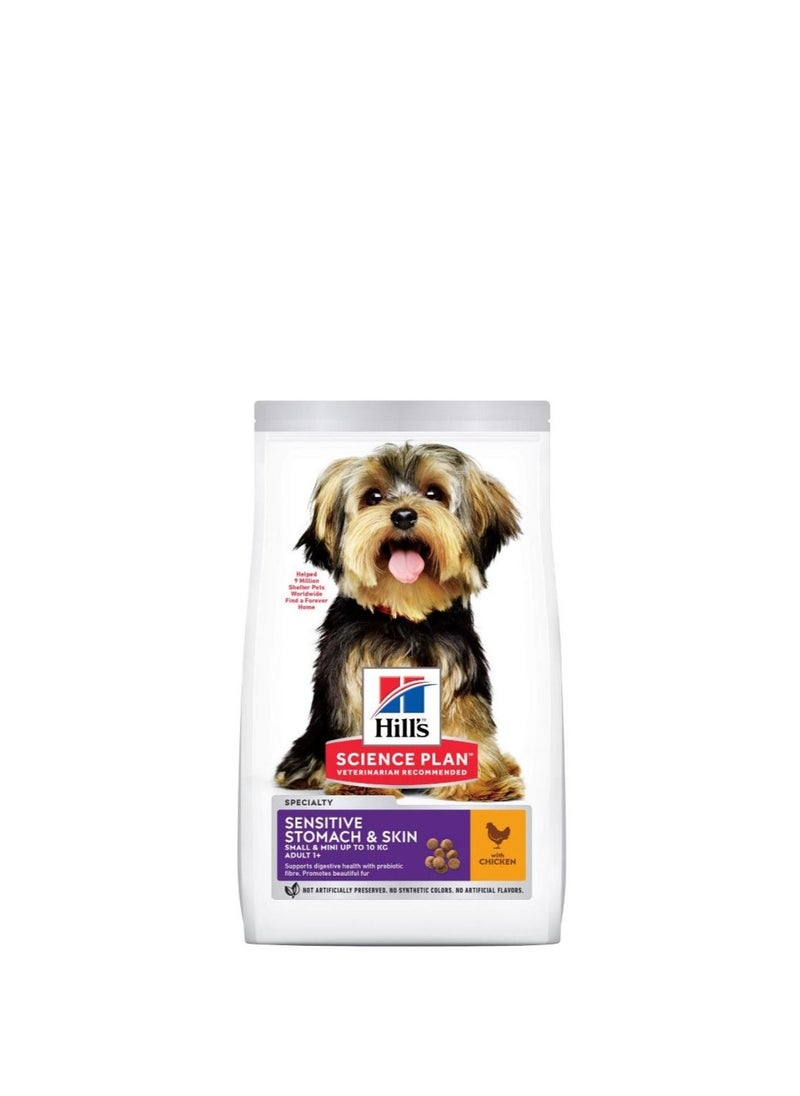 Science Plan Sensitive Stomach & Skin Small & Mini Adult Dog Food With Chicken (1.5kg) - pzsku/Z9F07F2F624C67701C7BAZ/45/_/1667117083/a355373a-9d58-409f-9469-a70eedf70a14