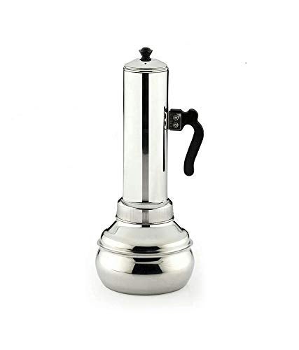 Jonty Luxuria Stainless Steel Premium Deepan Puttu MakerPuttu Kudam Bulging Big Silver - Image 3