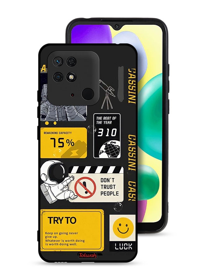 Tolwak Xiaomi Redmi 10C Protective Case Cover Astronaut Agreeable - Image 1