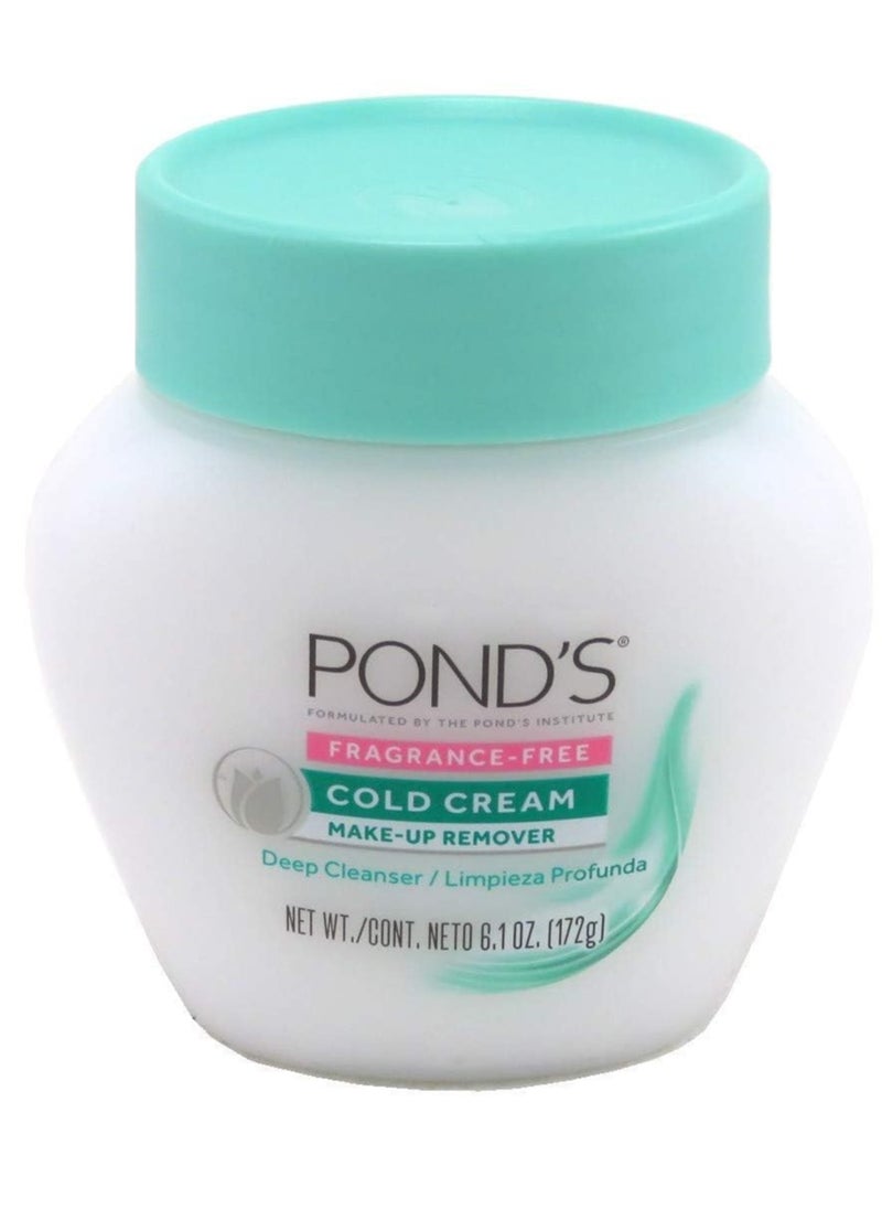 Pond's - POND'S Fragrance-free Cold Cream Make-up Remover 6.1 Oz - Image 1