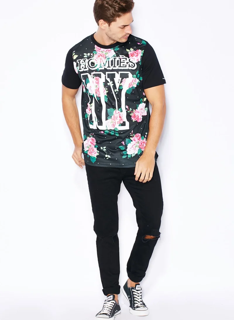 Reason Homies Roses T-Shirt