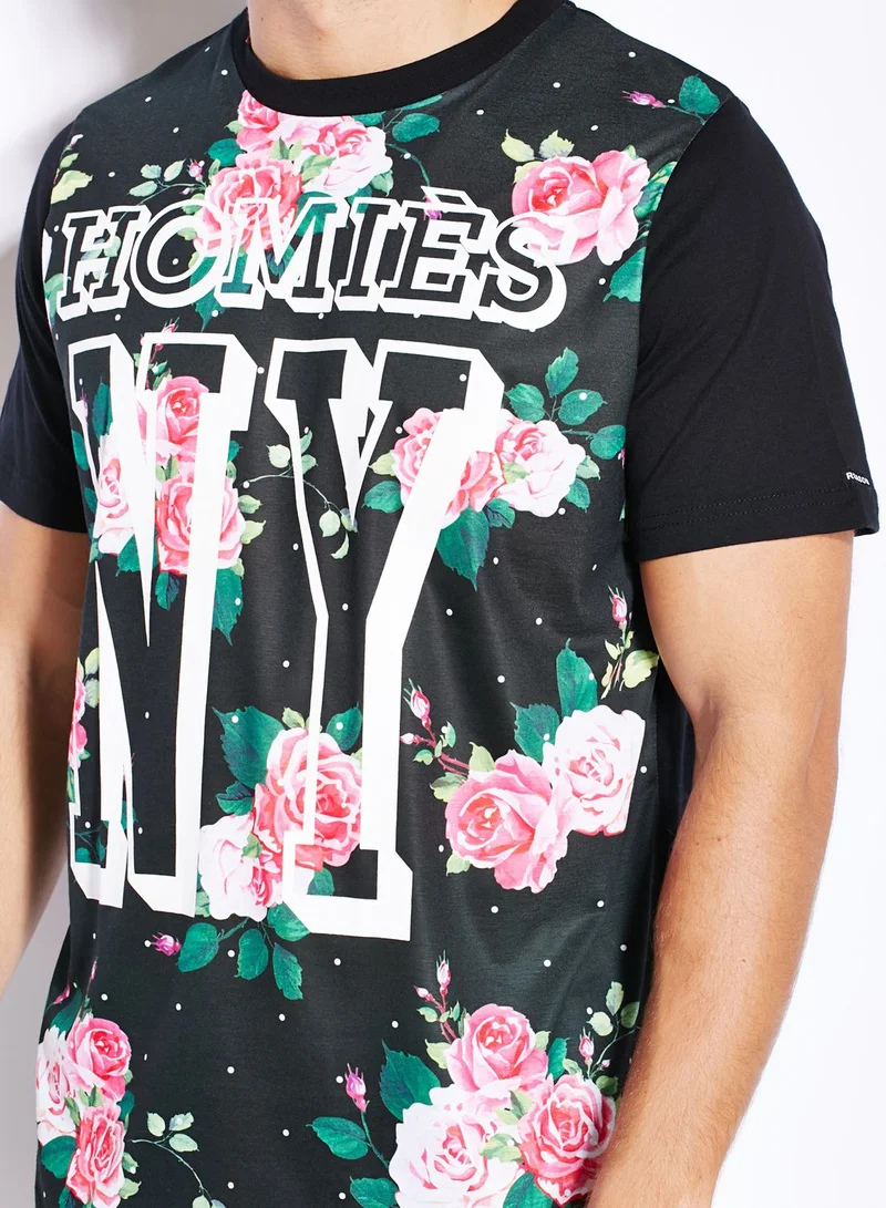 Reason Homies Roses T-Shirt