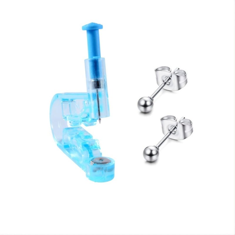 2 Sets 3 Pieces Ear Piercing Gun With Steel Ball Stud Safety Piercing Tool For Bag Drill Piercing - Image 3