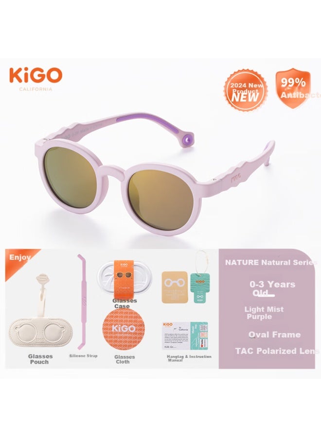 Kigo New Children's Polarized Uv Protection Sungl For 0-3 Years Old - Image 1