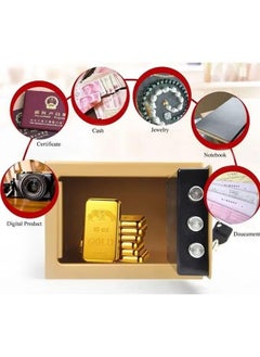XiuWoo Safe All Steel Security Electronic Keyboard Digital Password Safe Suitable For Storing Cash Jewelry Valuables Documents  - Image 3