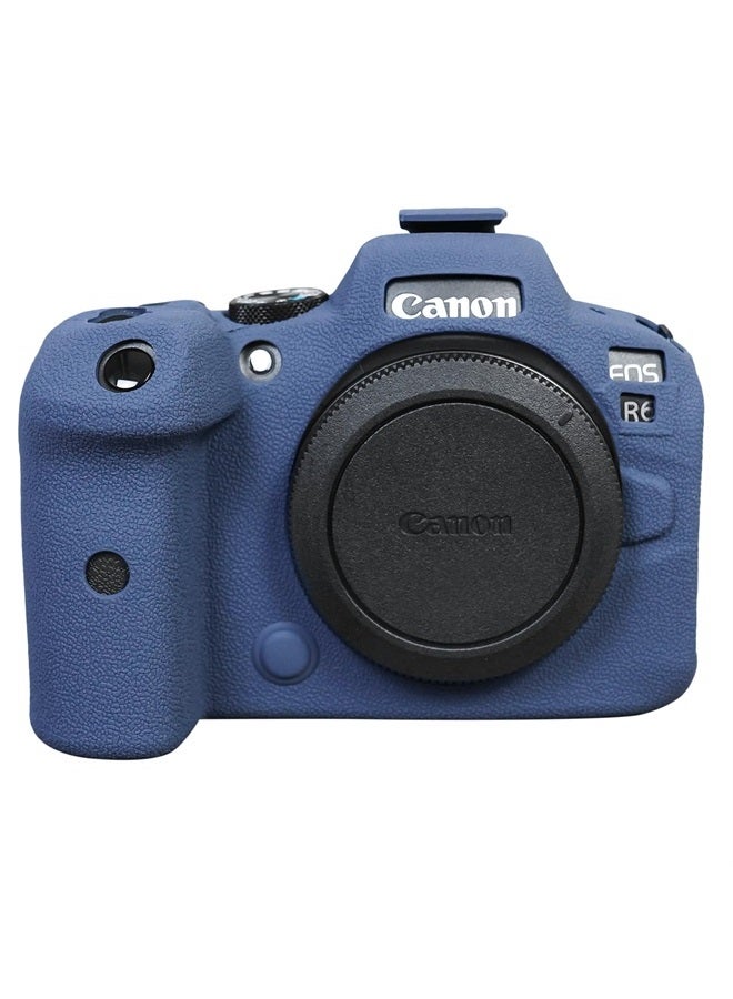 Rieibi EOS R6 R6 Mark II Camera Case, Silicone Camera Protective Case for Canon eos R6 R6 Mark II Digital Camera - Blue - Image 1