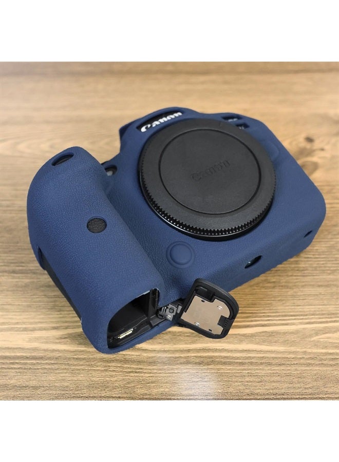 Rieibi EOS R6 R6 Mark II Camera Case, Silicone Camera Protective Case for Canon eos R6 R6 Mark II Digital Camera - Blue - Image 2