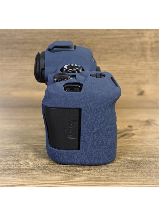 Rieibi EOS R6 R6 Mark II Camera Case, Silicone Camera Protective Case for Canon eos R6 R6 Mark II Digital Camera - Blue - Image 5