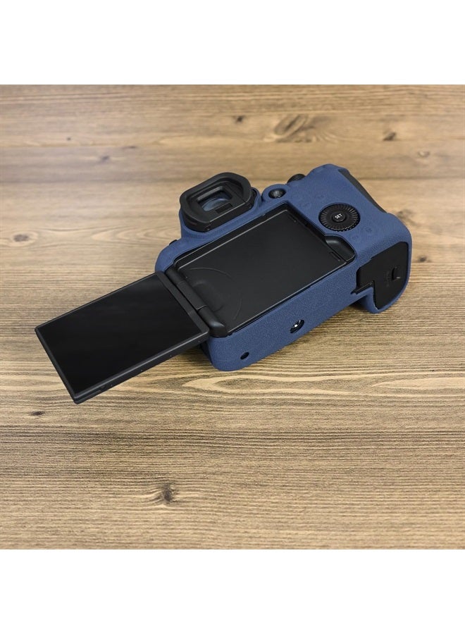 Rieibi EOS R6 R6 Mark II Camera Case, Silicone Camera Protective Case for Canon eos R6 R6 Mark II Digital Camera - Blue - Image 3