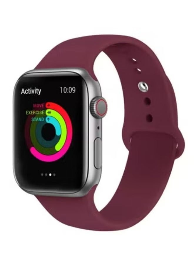 Soft Silicone Fitness Replacement Wristband Strap For Apple iWatch Band Series 6/5/4/3/2/1/SE 42-44mm