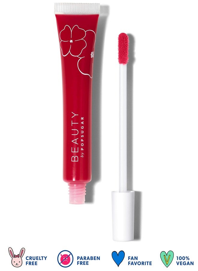 POPSUGAR BEAUTY Be the Boss Lip Gloss - Sheer Buildable Color w/High Shine | Non-Sticky Formula | Nourishing Moisturizing Lip Oil | Cruelty Free Paraben Free & 100% Vegan (Run the World .3 Fl Oz) - Image 2
