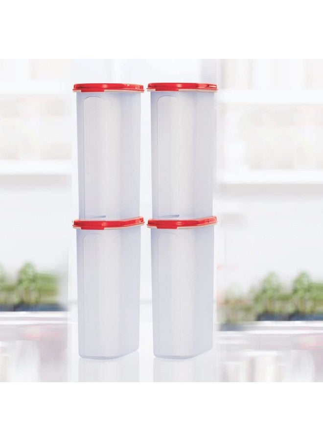 Tupperware Oval Dry Storage Containers 2.3Ltr (Set of 4) - Image 3