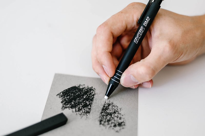 Darice GENERAL PENCIL CO. GPBM2-BP Factis Pen Style Eraser Carded, White - Image 2