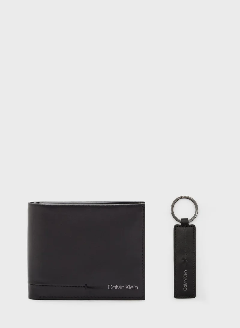 CALVIN KLEIN Wallet And Key Chain Set