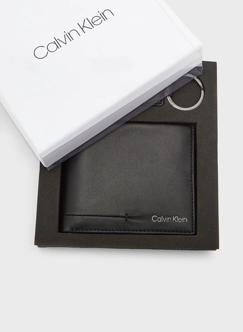 CALVIN KLEIN Wallet And Key Chain Set