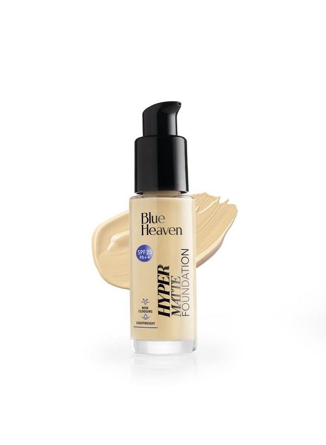 Blue Heaven Hyper Matte Foundation Cream 104 Natural 30Ml - Image 2