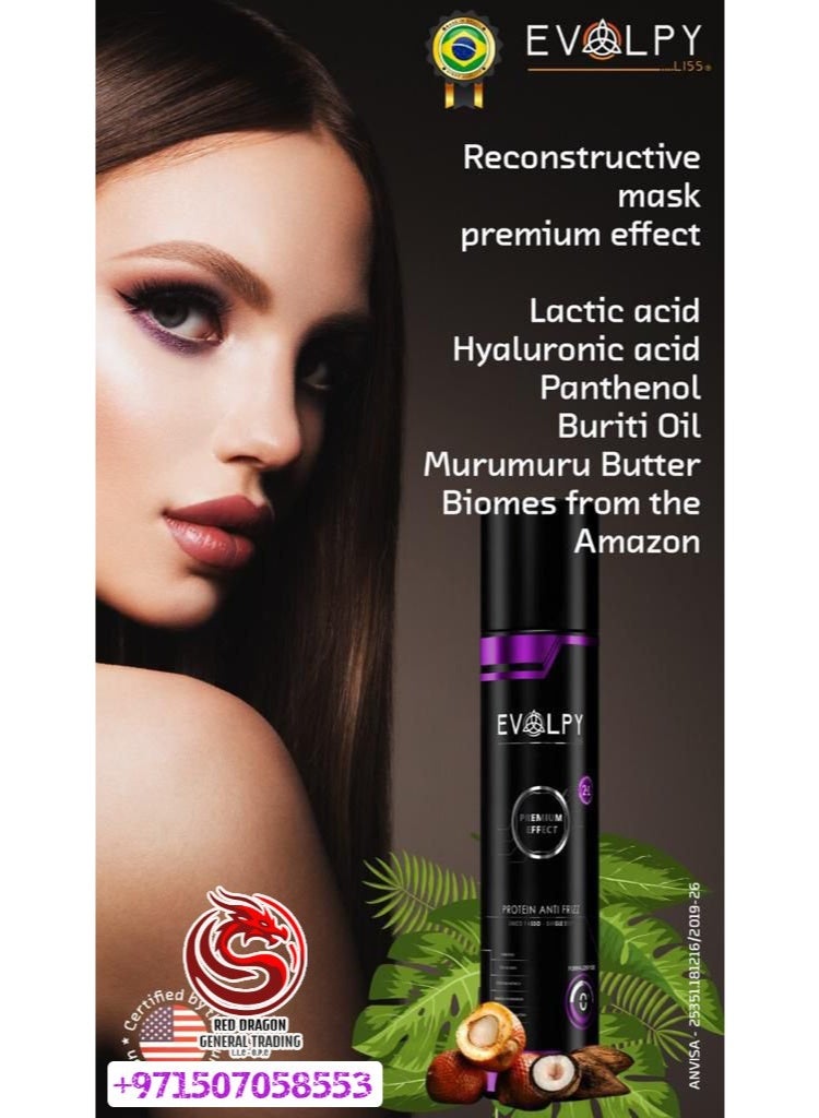 EVOLPY LISS – PREMIUM EFFECT PROTEIN ANTI FRIZZ 1000ML - Image 4