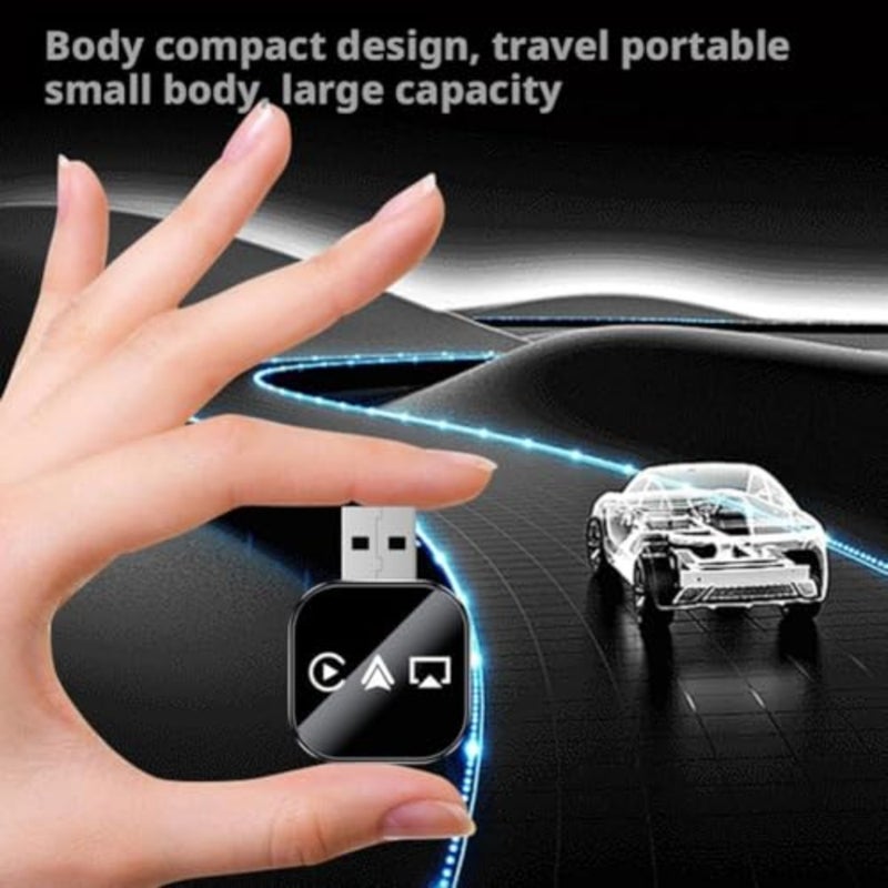 محول CarPlay لاسلكي 2026 3 في 1، سلكي لشاشة لاسلكية لآيفون أندرويد، اتصال تلقائي مزدوج 2.4/5 جيجا هرتز واي فاي بلوتوث 5.0، وصلة مرآة السيارة للمركبات، متوافق مع iOS Android - Image 2