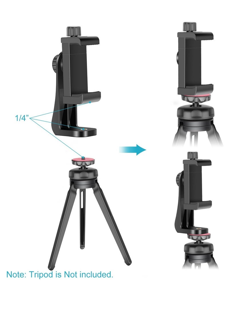 Smartphone Holder Vertical Bracket with Tripod Mount Compatible with 13 Series 12 11 Pro