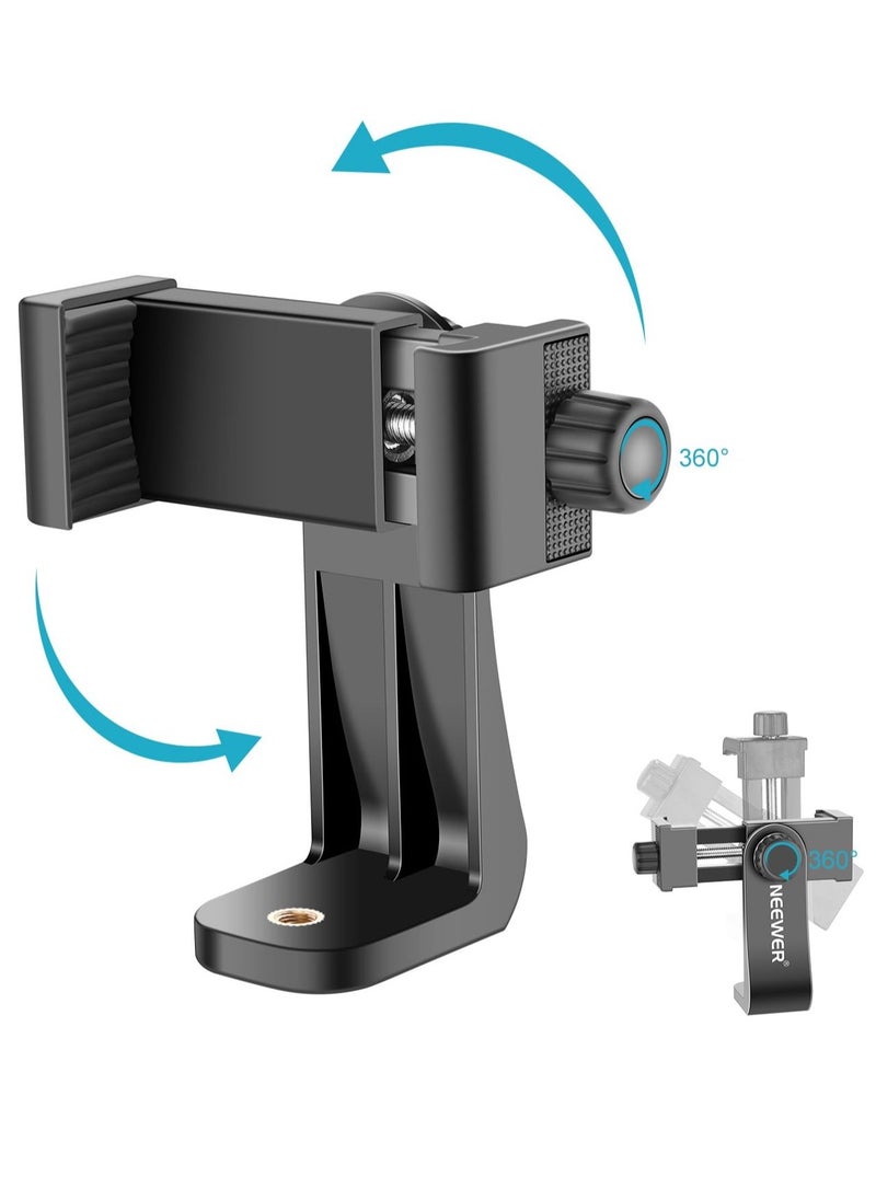 Smartphone Holder Vertical Bracket with Tripod Mount Compatible with 13 Series 12 11 Pro