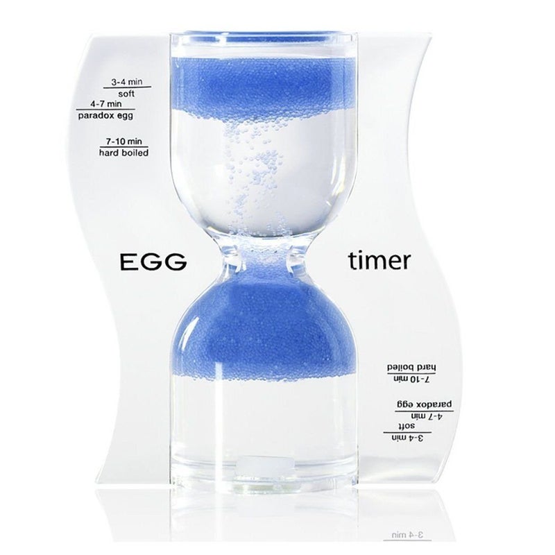 PARADOX Egg Timer Light Blue Blue 9 cm