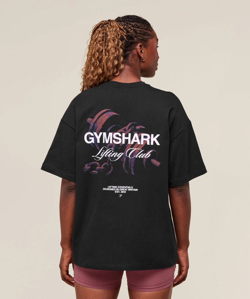 Gymshark Women's Loose Fit Stretch Cotton Short Sleeve Fitness T-shirt - Image 1
