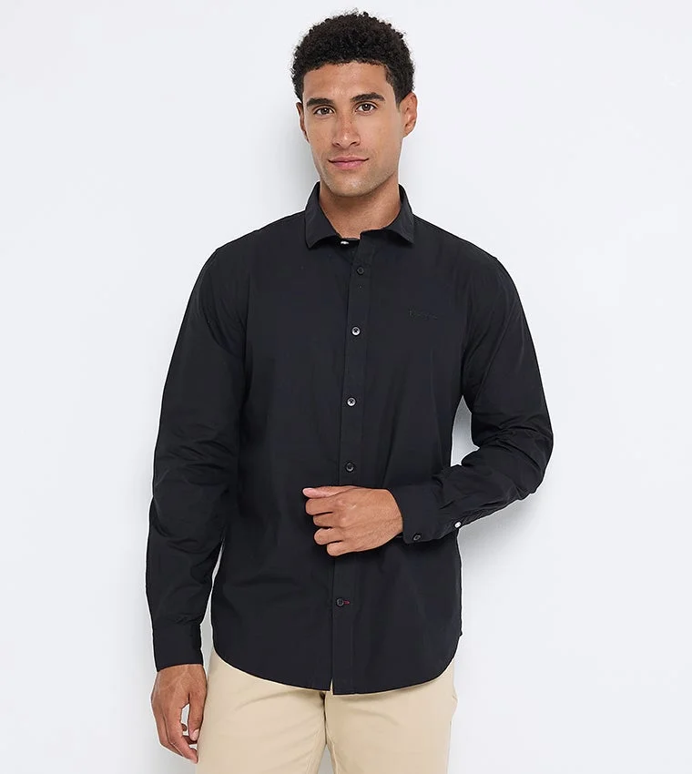 Ben Sherman Ben Sherman Men's Long Sleeve Solid Shirts