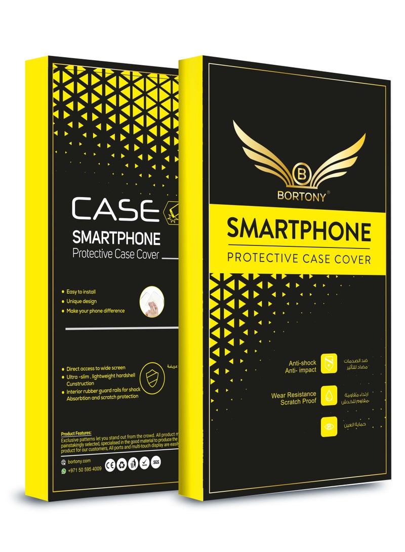 BORTONY Samsung Galaxy M11 1.5mm Thickness Airbag Anti-fall Phone Case Transparent - Image 3