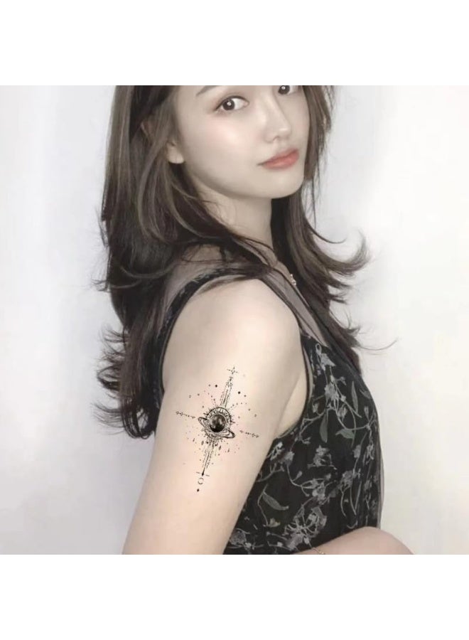 Hugifts Temporary temporary tattoo sticker kit, 30 sheets in various styles for parties, Christmas, Halloween, Easter, etc. Realistic, waterproof, durable, suitable for adults and children, perfect for parties, holidays, beaches, and other occasions. - Image 4
