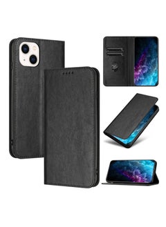 Suteni Flip Cover Card Slots Magnetic Leather Phone Case for iPhone  - Image 2