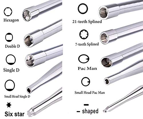 TOPEMAI 10 Pcs Carburetor Adjustment Tool Kit for Common 2 Cycle Small Engine, Carb Adjusting Tool, Carburetor Adjuster Tool for Echo Poulan Homelite String Trimmer - Image 2