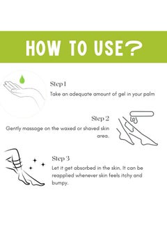 Skin Secrets After Waxing Gel With Tea Tree Oil, Lavender Oil, & Menthol Oil (500Ml)  - Image 5