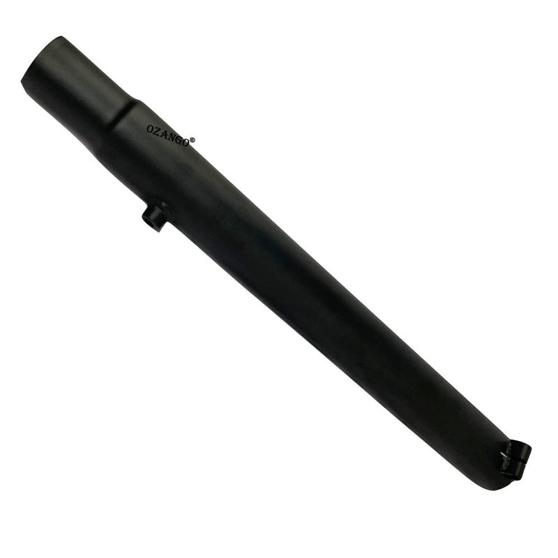 Ozango Bike Bend Pipe Catalitic convertor Silencer Exhaust Connector Black for BS6 Model Compatible with RE Reborn Classic 350 - Image 2