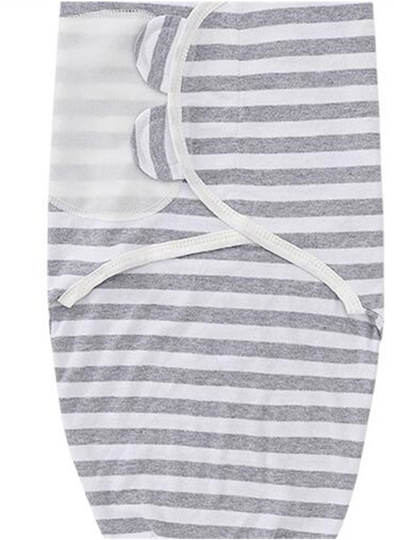 Generic Newborn swaddle comfortable sleeping bag with hood set delivery room swaddle  - Image 2
