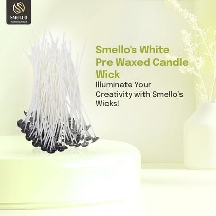 Smello's White Pre Waxed Candle Wick - Image 2