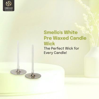Smello's White Pre Waxed Candle Wick - Image 3