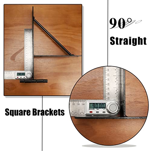 Mofeez Corner Brace Bracket No Sag Kit for Shed Doors, Driveway Gates, Corral Gates, Wood Windows (2 Sets) - Image 3