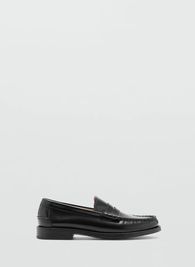 Leather Penny Loafers