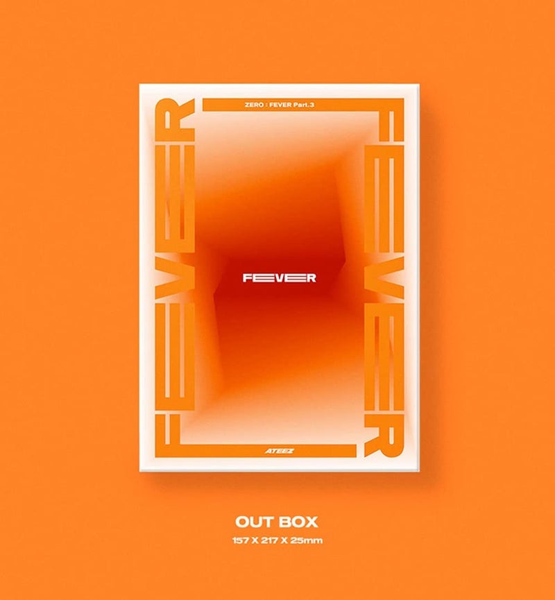 KQ Ent. KQ إنترتينمنت. ATEEZ - ZERO : FEVER الجزء 3 ألبوم + مجموعة بطاقات صور إضافية (نسخة ديراري) - Image 2